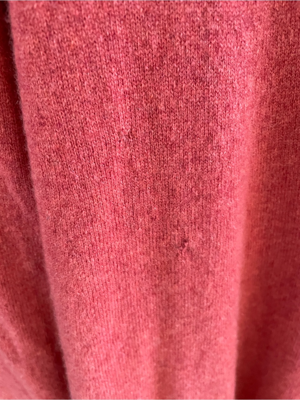 Lafayette 148 New York Coral Orange Button-Front Cashmere Cardigan M - Picture 5 of 6